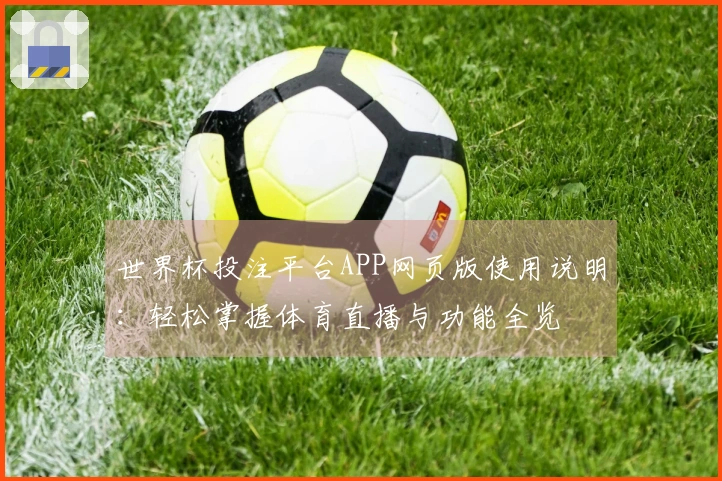 世界杯投注平台APP网页版使用说明：轻松掌握体育直播与功能全览